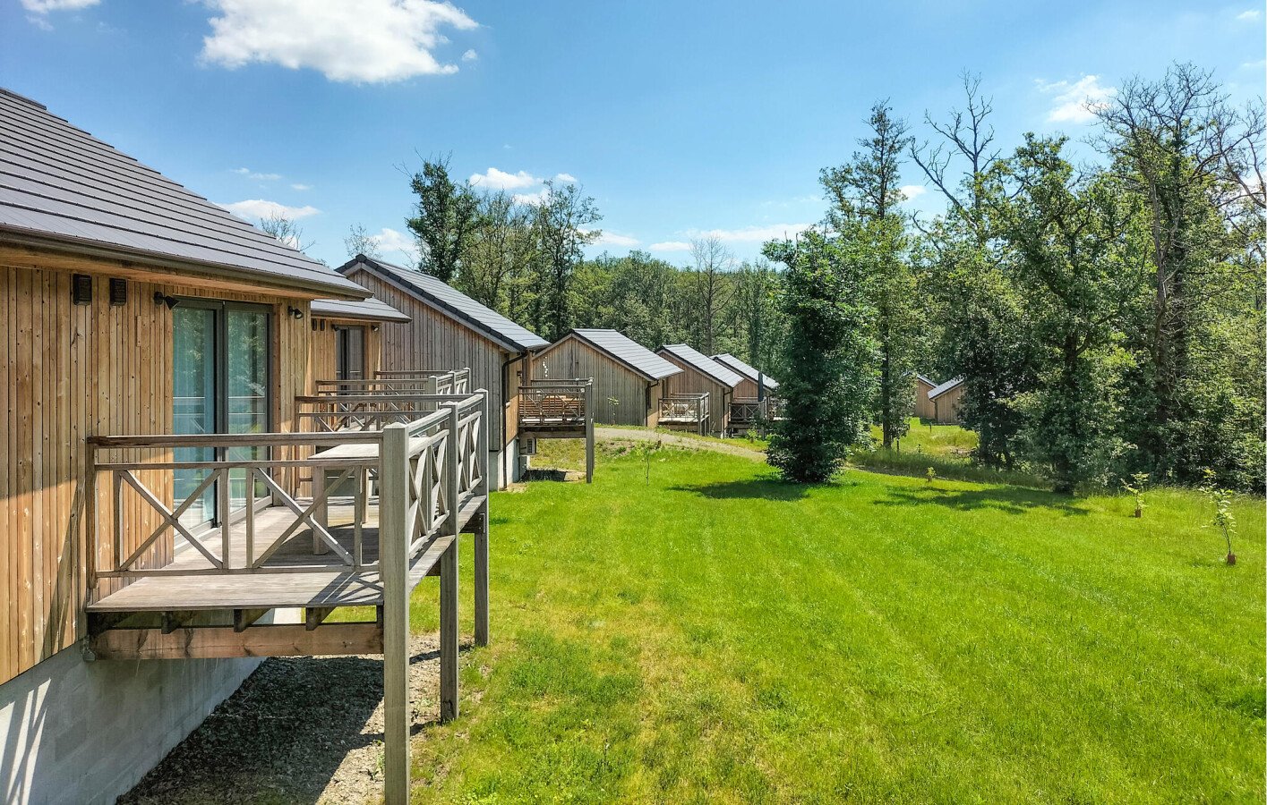 Maison de campagne moderne, 3 chambres, avec climatisation