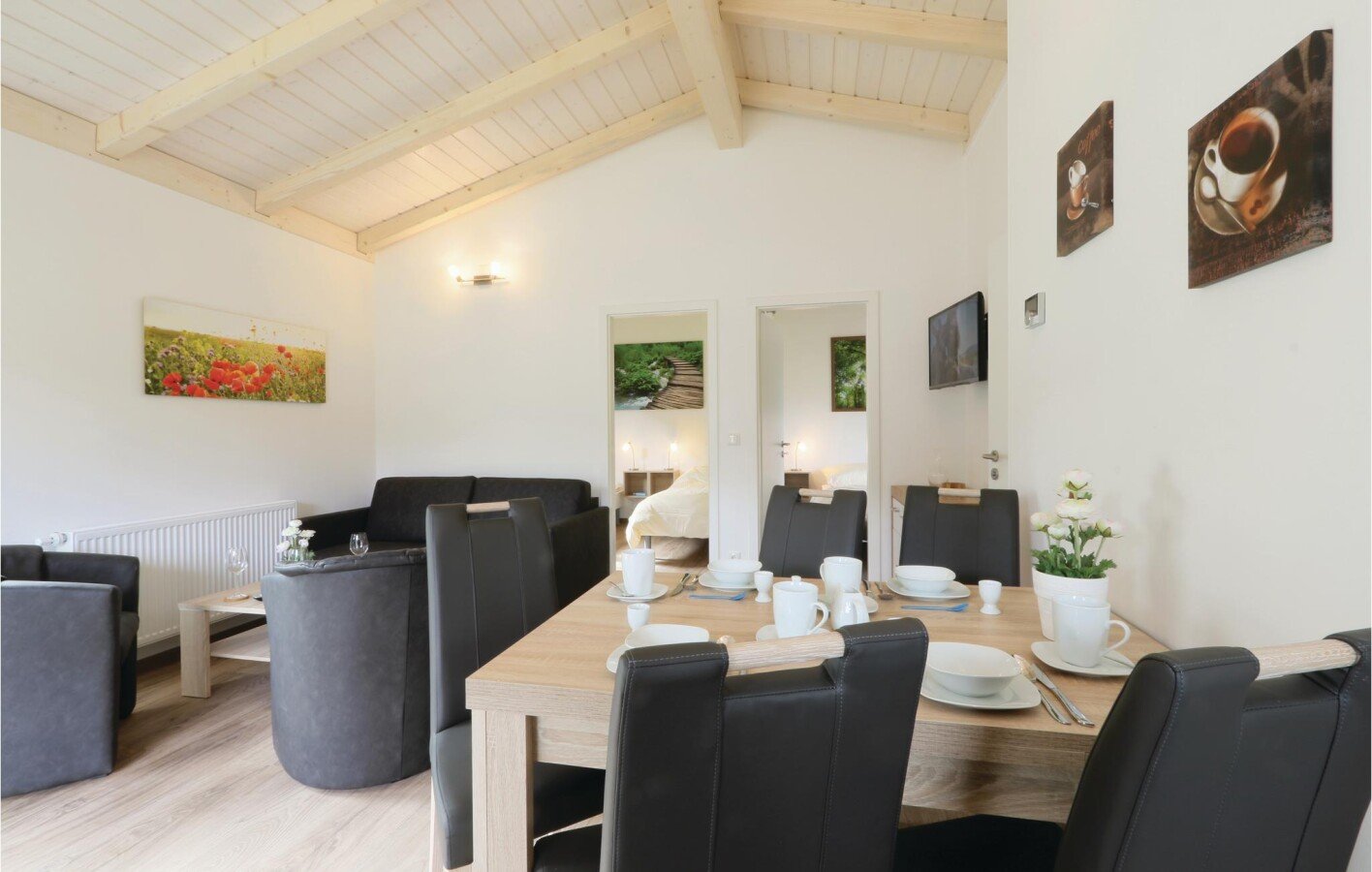 Ferienhaus 2 Schlafzimmer, mit Kamin