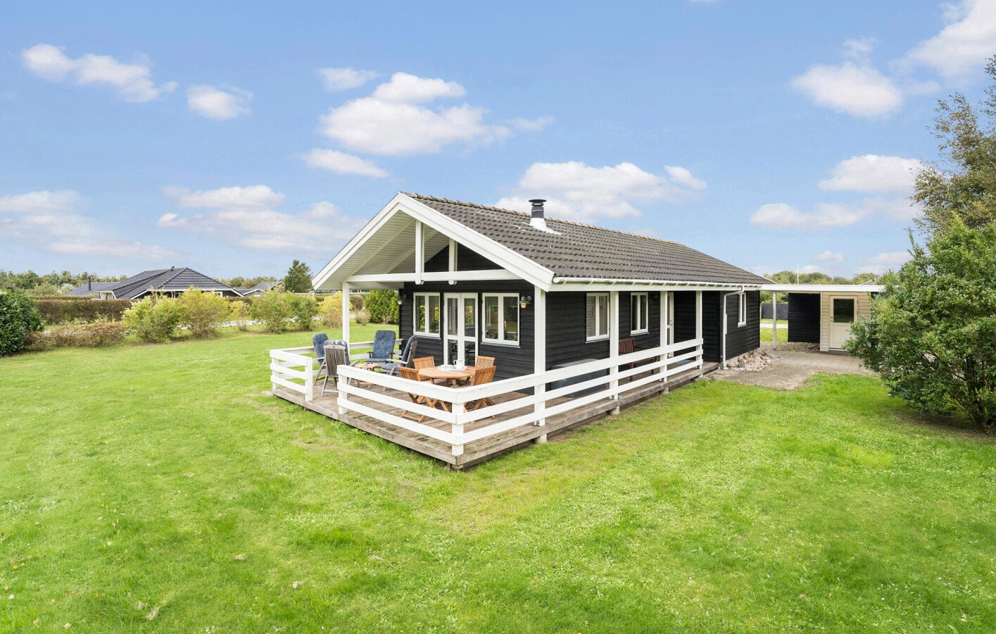 Ferienhaus 3 Schlafzimmer, mit Garten
