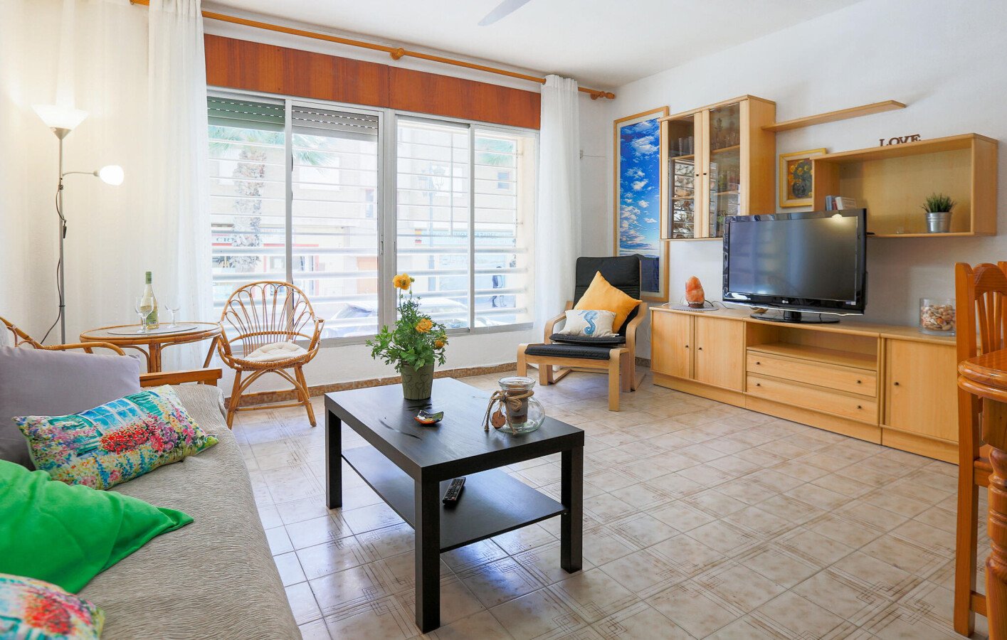 Apartamento 3 habitaciones, con vista al mar