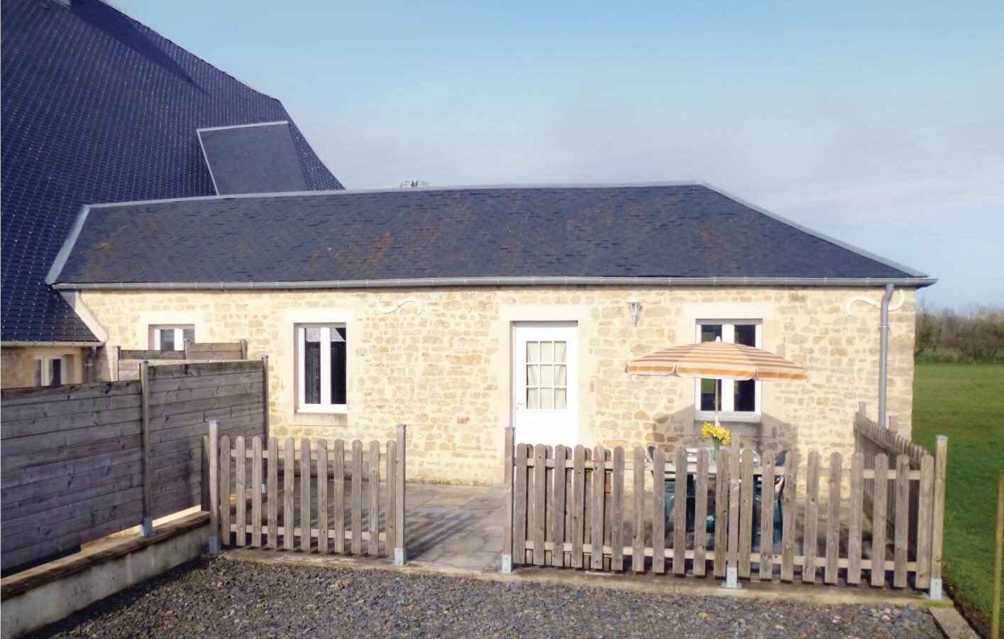 Maison de campagne 2 chambres, avec jardin