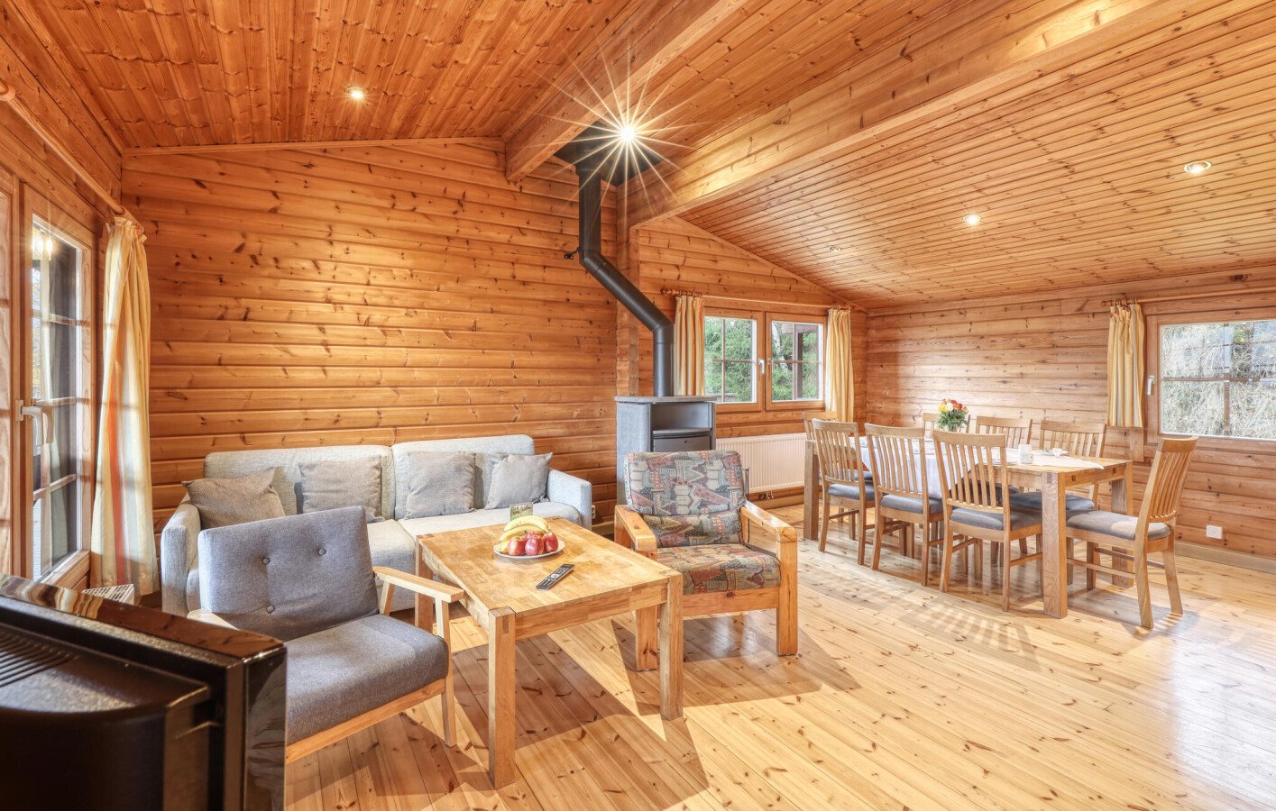 Ferienhaus 2 Schlafzimmer, mit Kamin