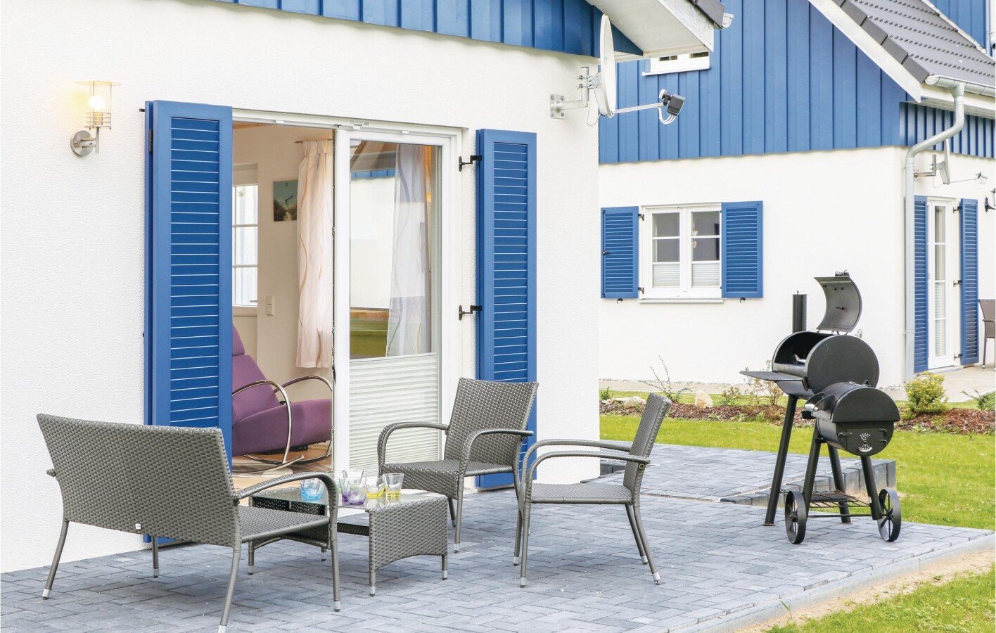 Ferienhaus 2 Schlafzimmer, mit Meerblick