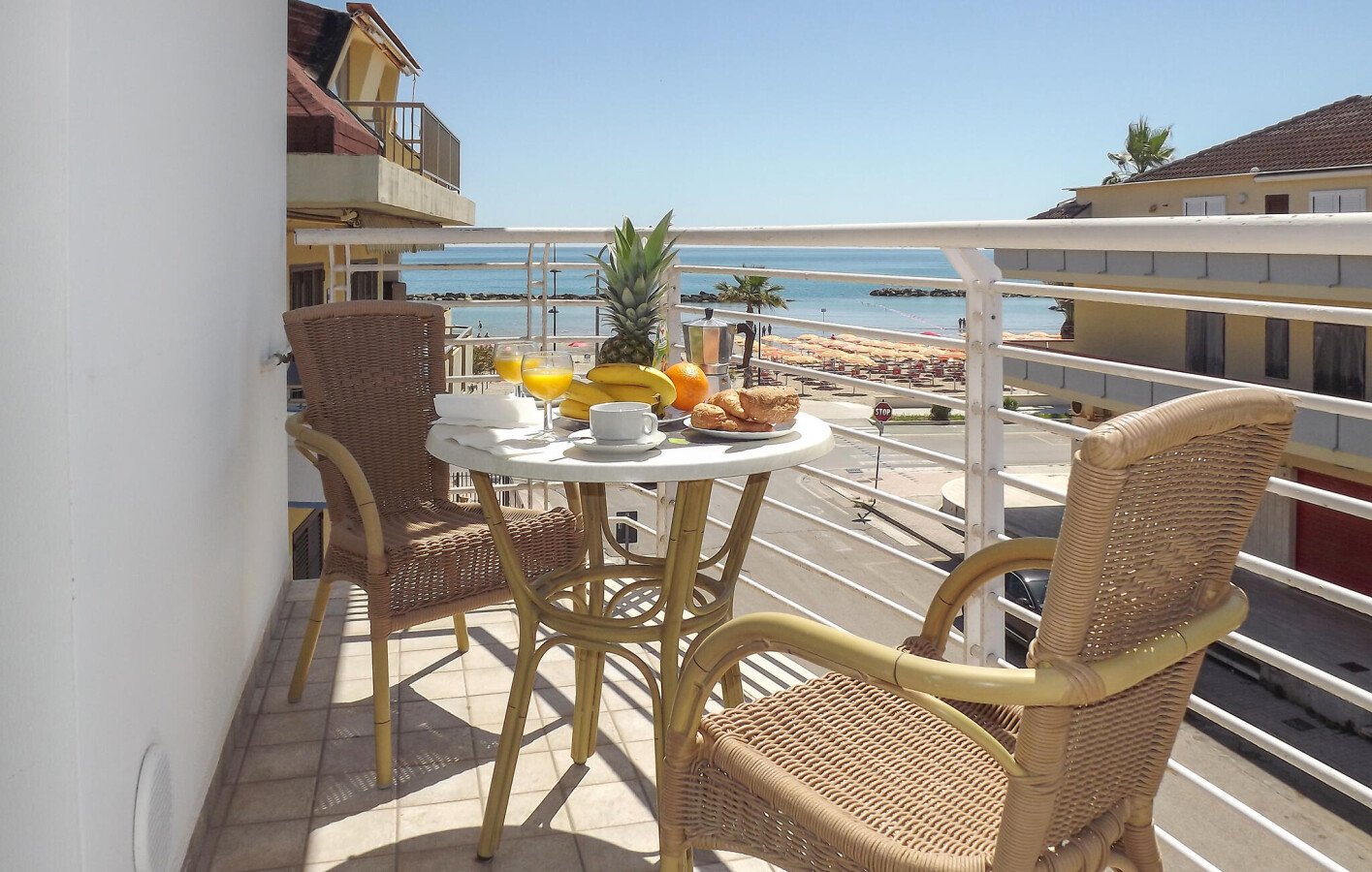 Appartamento 1 camera, con vista mare