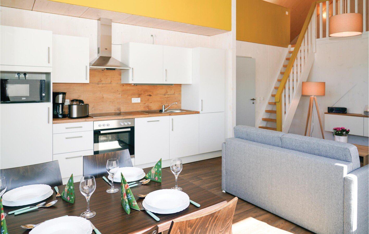 Ferienhaus 3 Schlafzimmer, mit Kamin