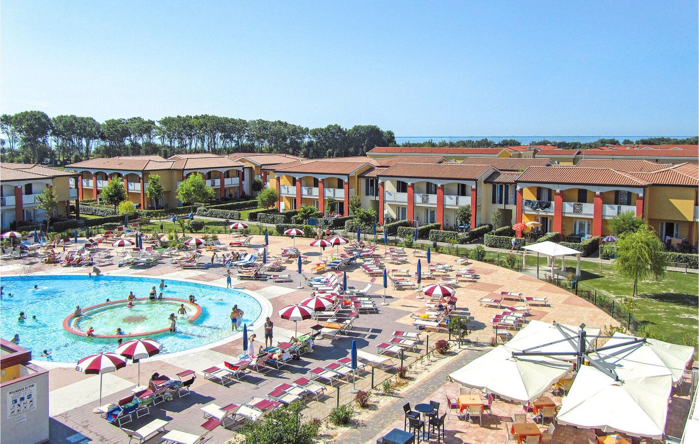 Appartamento 1 camera, con vista mare