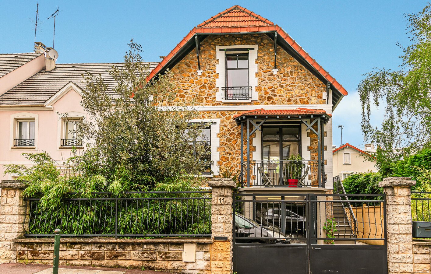 Maison de campagne confortable, 4 chambres, avec jardin