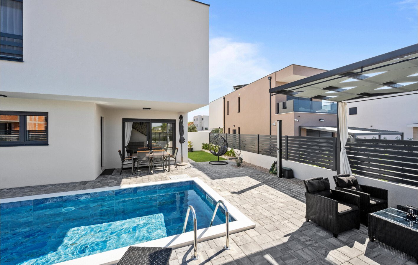 Ferienhaus 3 Schlafzimmer, mit Meerblick