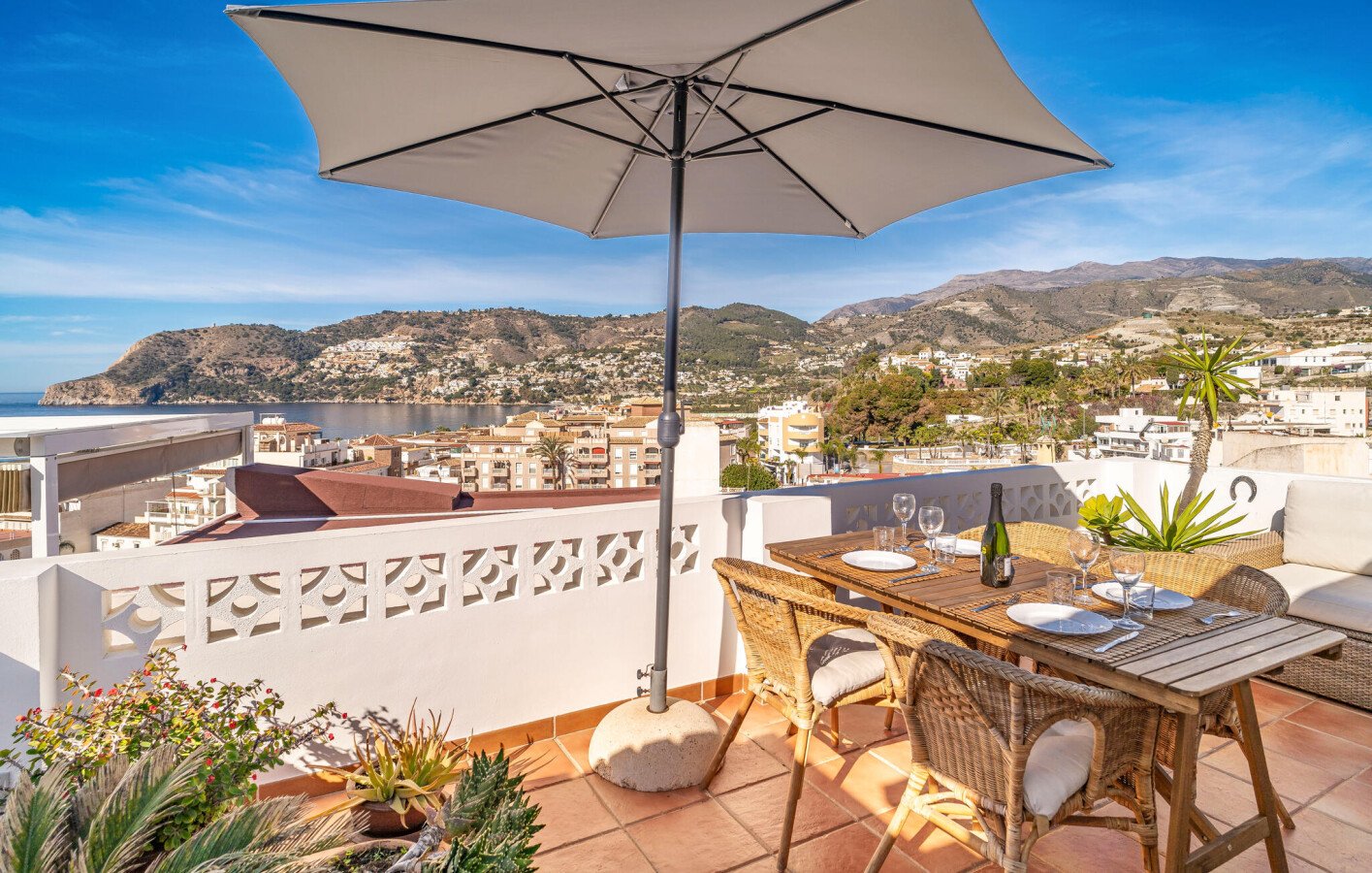 Ferienhaus 2 Schlafzimmer, mit Meerblick