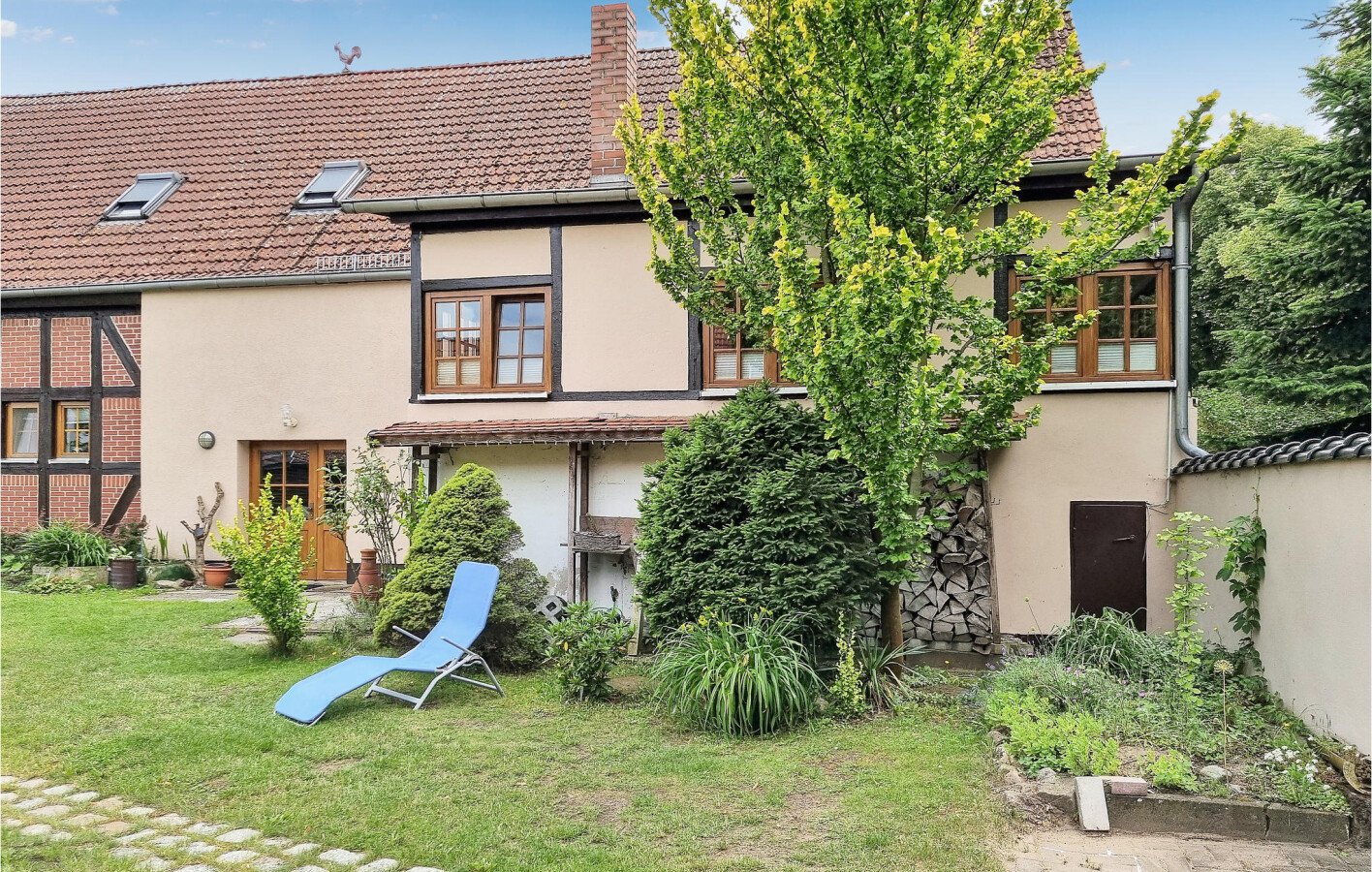 Wohnung 2 Schlafzimmer, mit Kamin