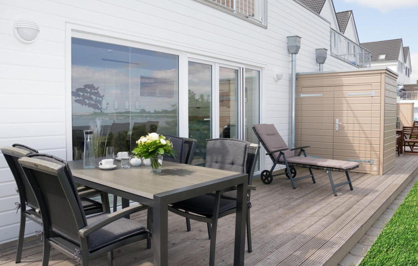 Loft moderne, 2 chambres, avec vue sur mer