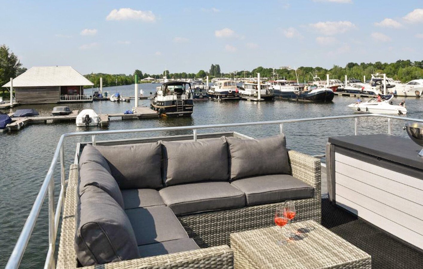 Boot 2 Schlafzimmer, mit Meerblick
