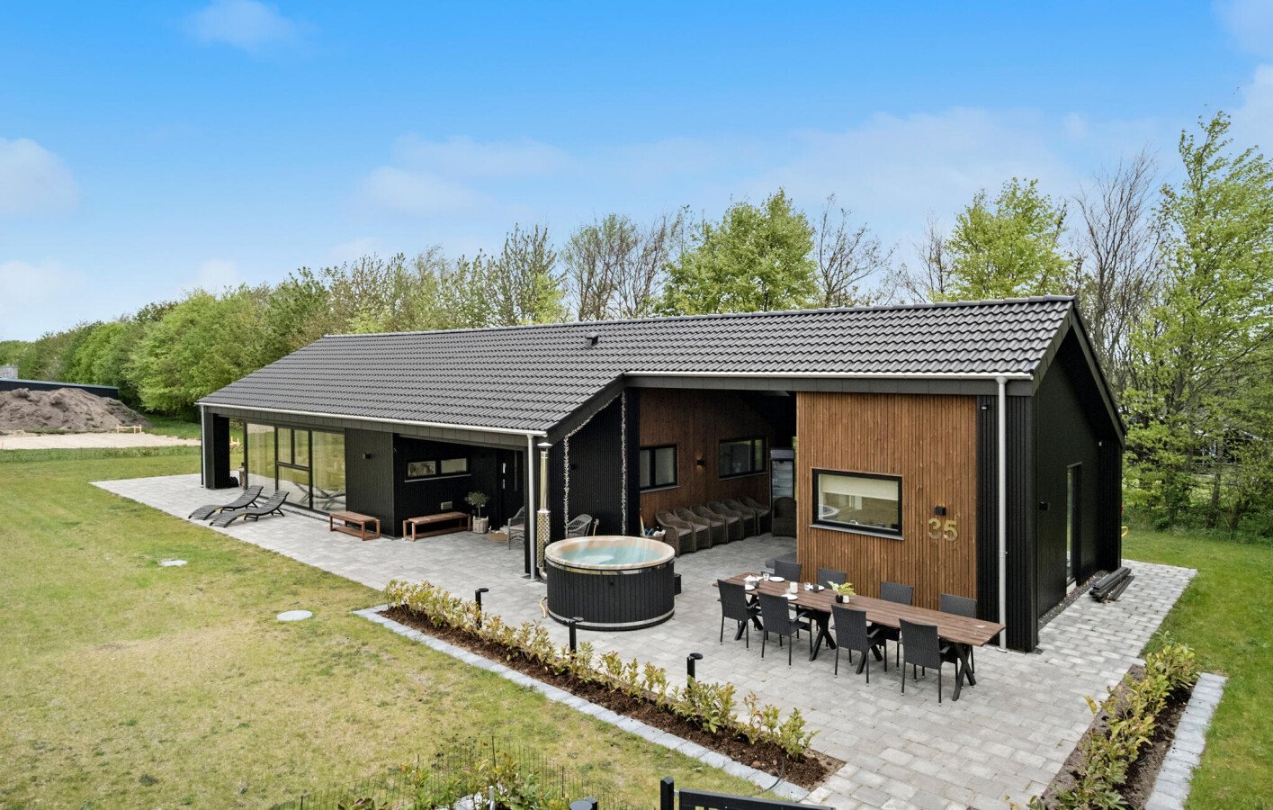 Ferienhaus 4 Schlafzimmer, mit Meerblick