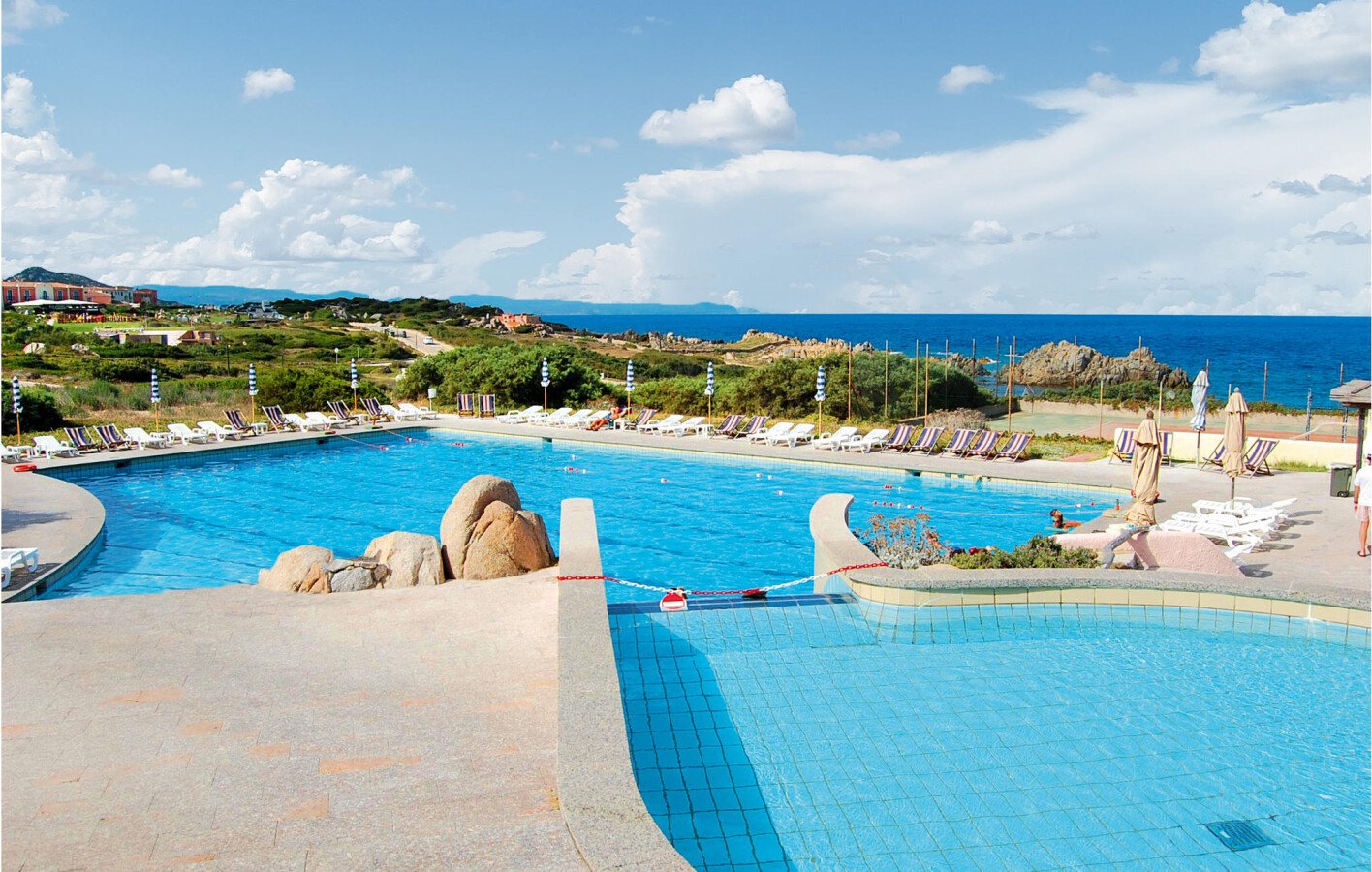 Appartamento 2 camere, con vista mare