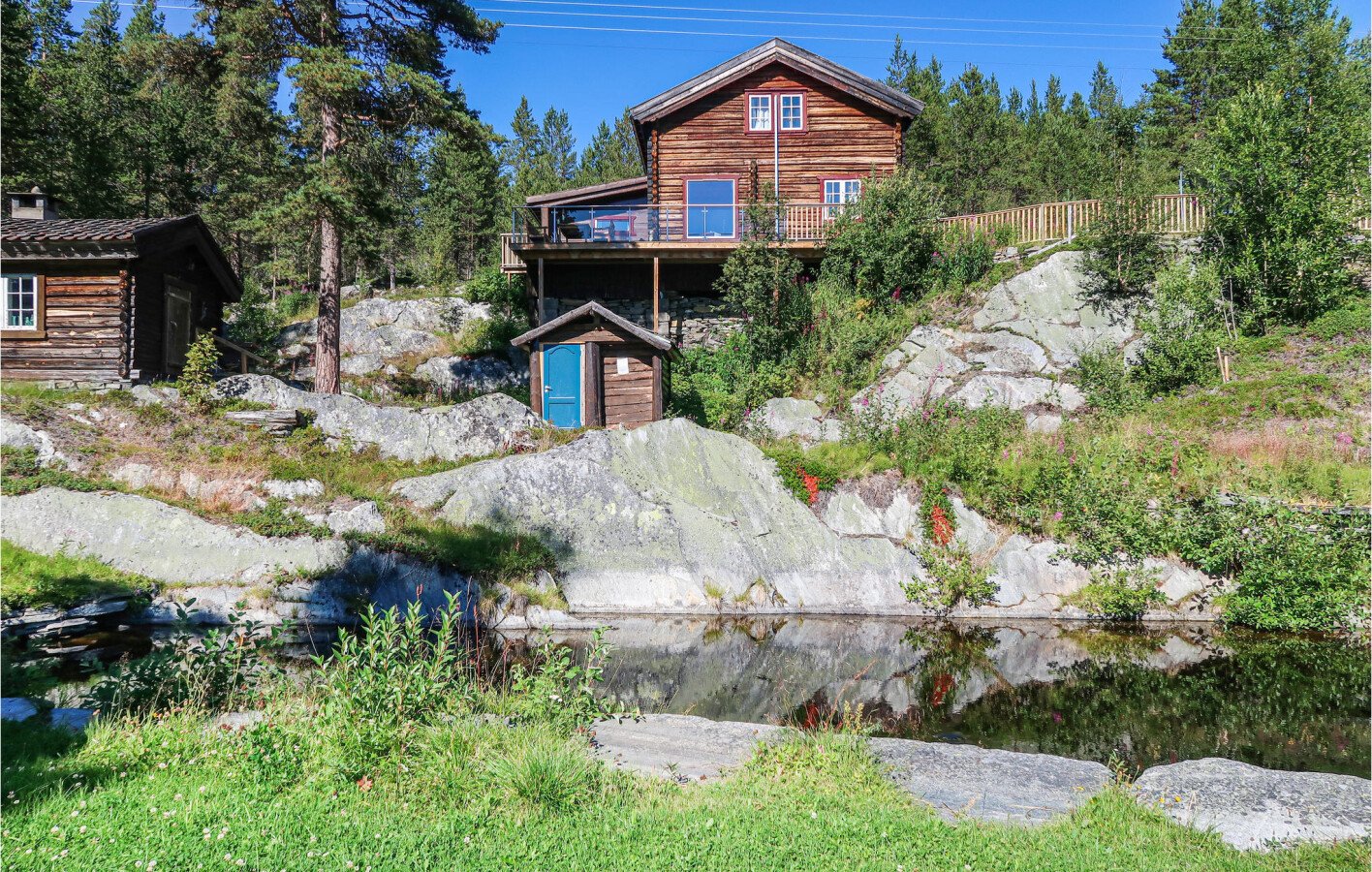 Ferienhaus 5 Schlafzimmer, mit Kamin