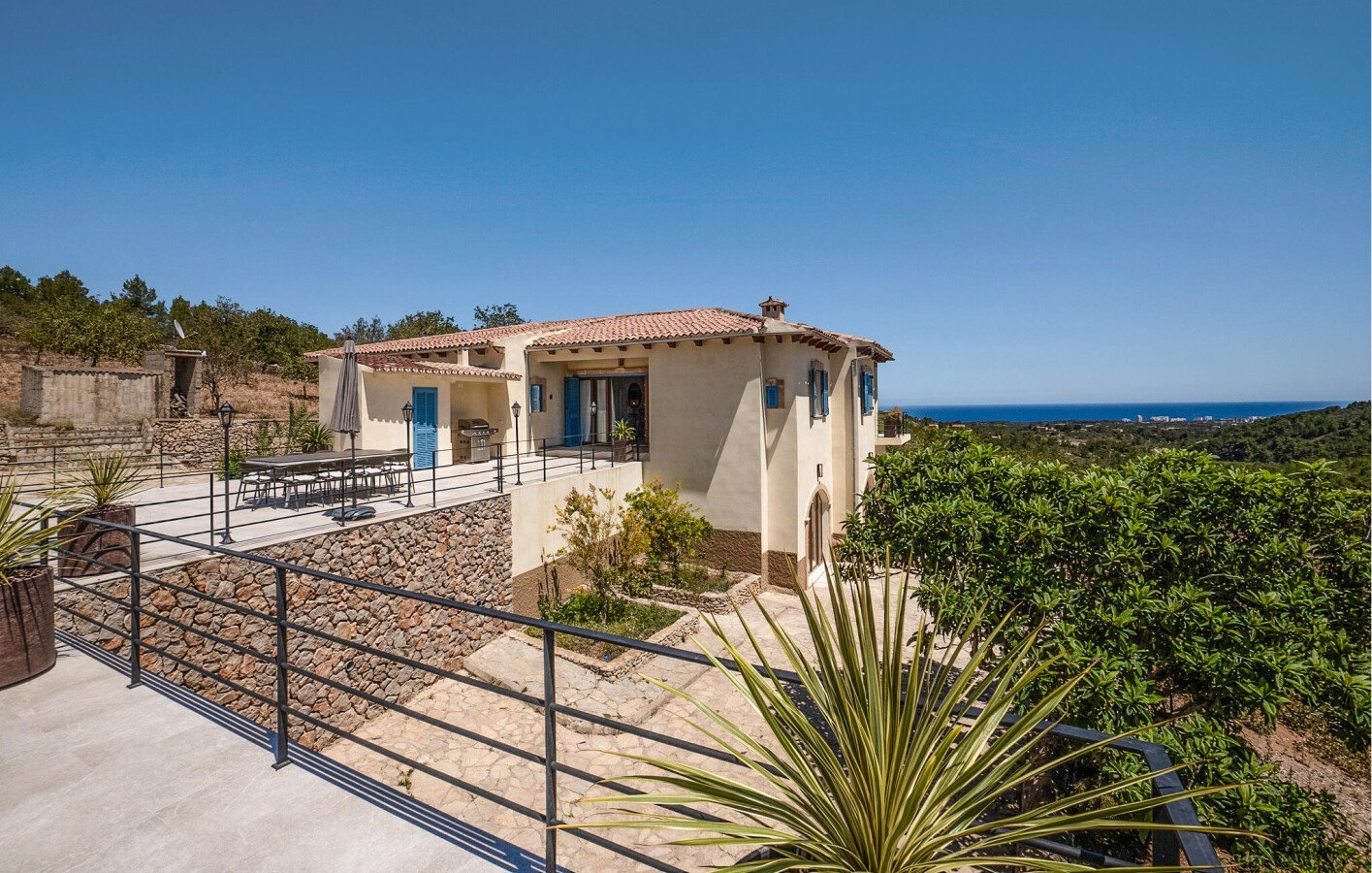 Huis 4 slaapkamers, met zwembad