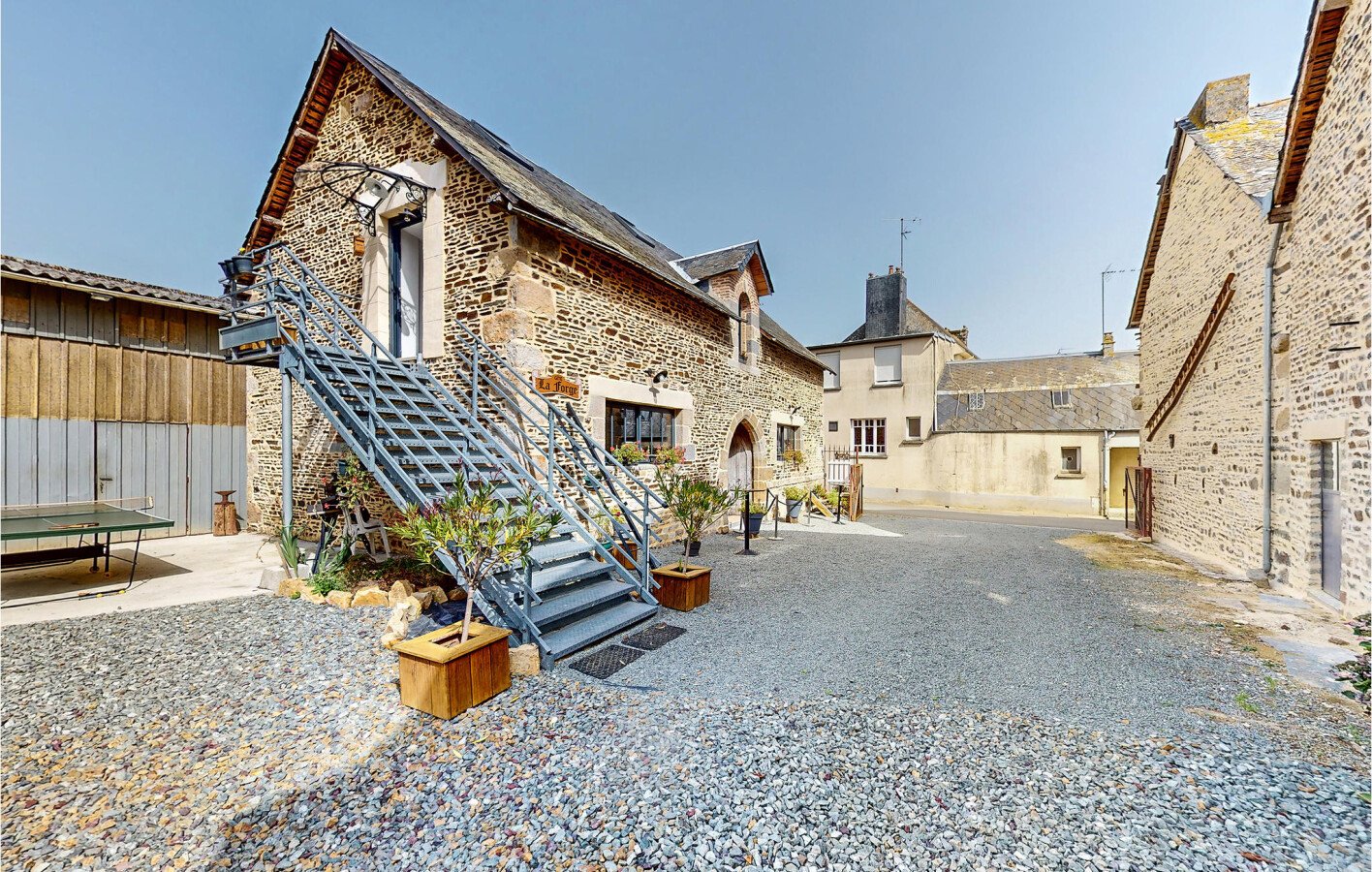 Appartement confortable, 1 chambre, avec jardin