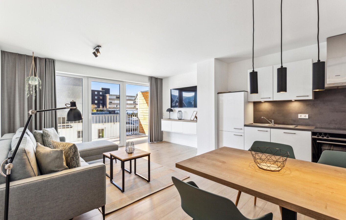 Wohnung 2 Schlafzimmer, mit Sauna