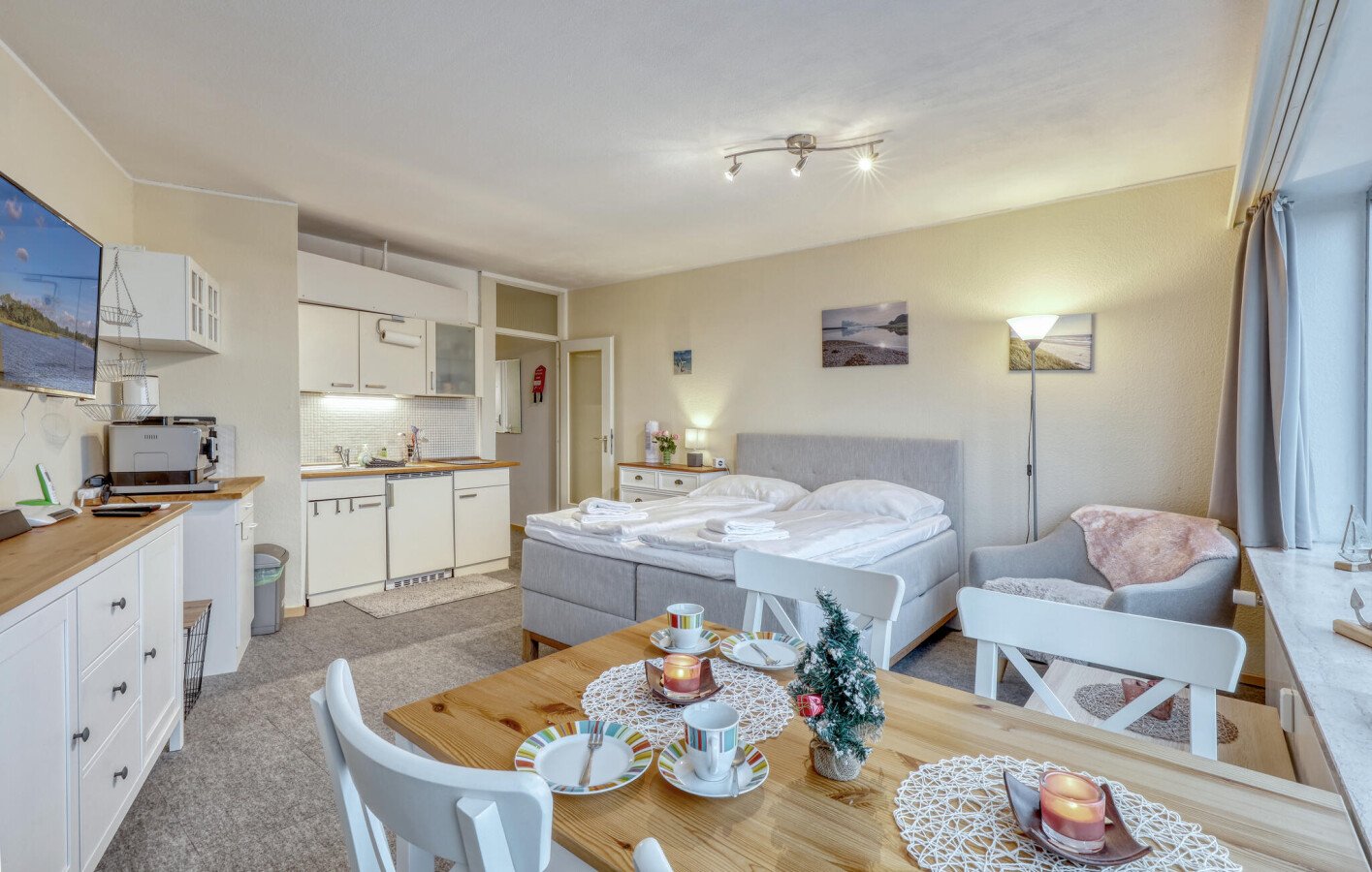 Wohnung 2 Gäste, mit Meerblick