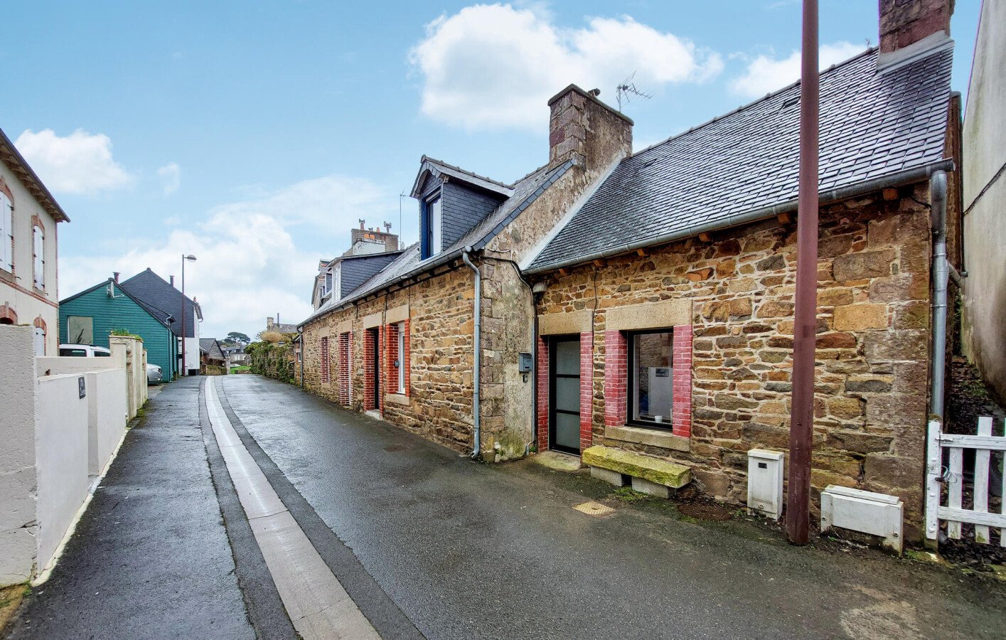 Maison de campagne moderne, 1 chambre, avec vue sur mer