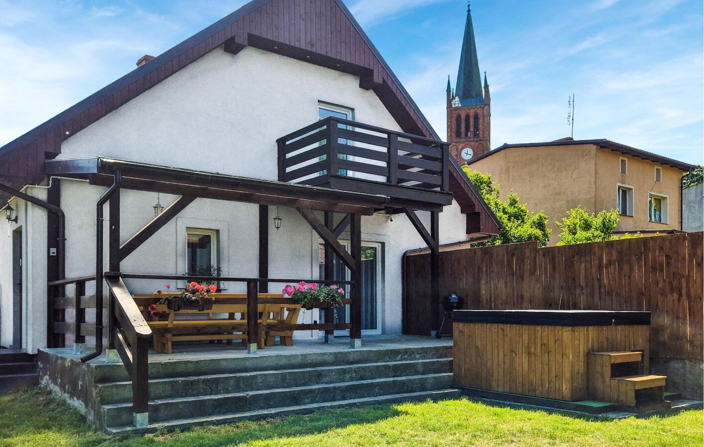 Maison de campagne moderne, 2 chambres, avec parking