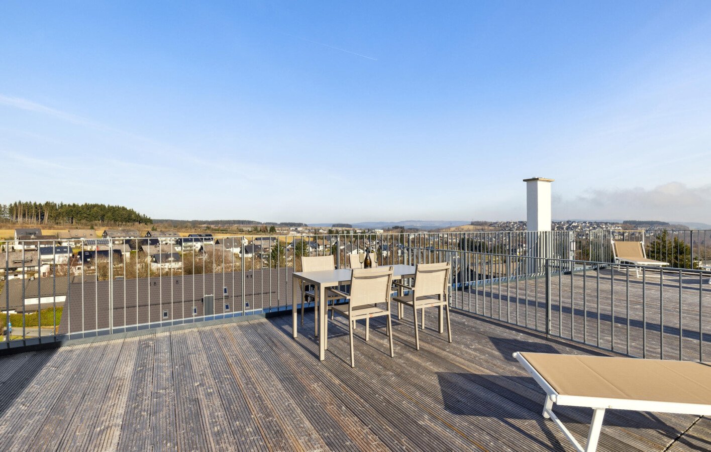 Wohnung 1 Schlafzimmer, mit Kamin