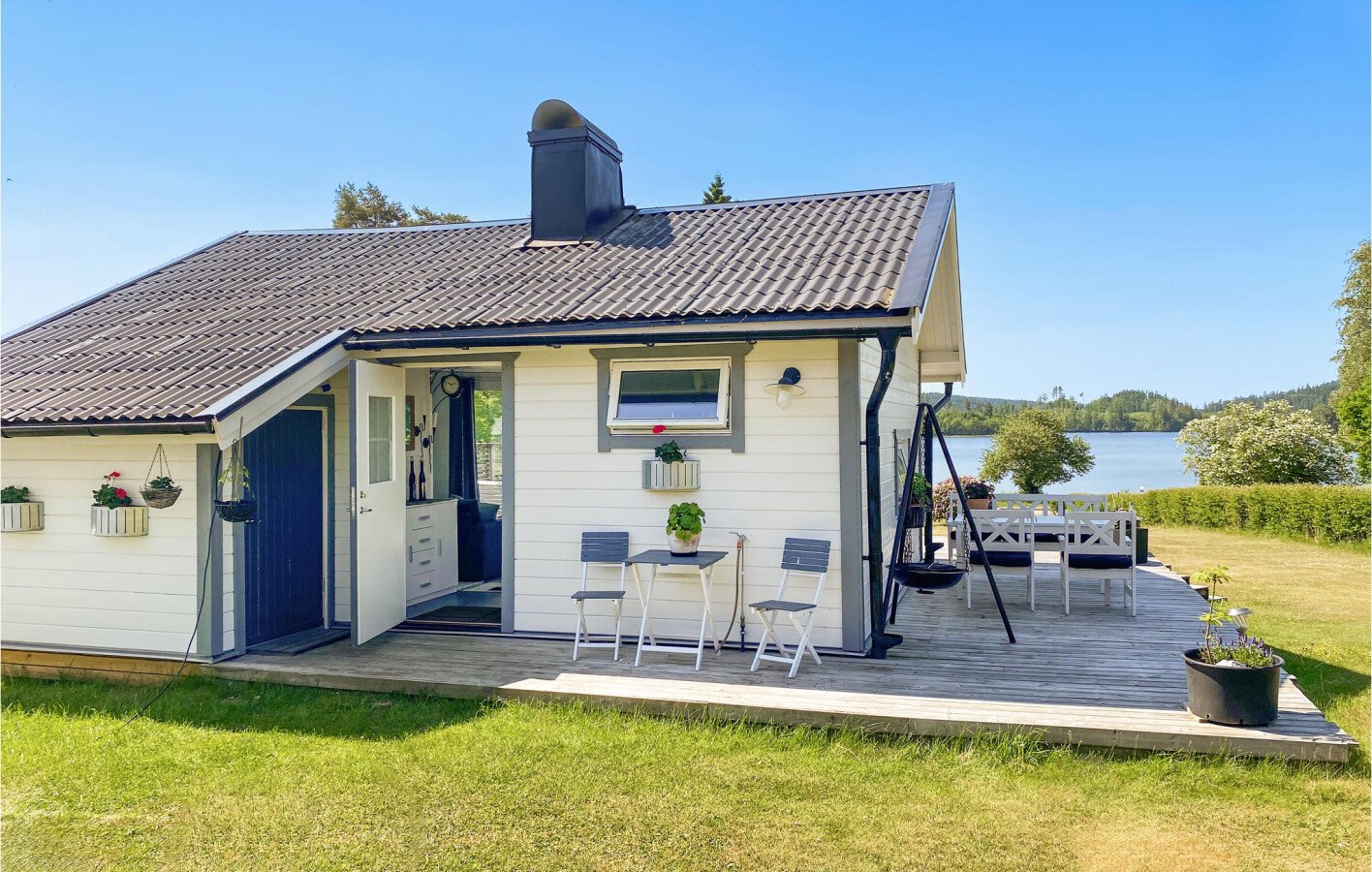 Maison de campagne confortable, 1 chambre, avec vue sur mer