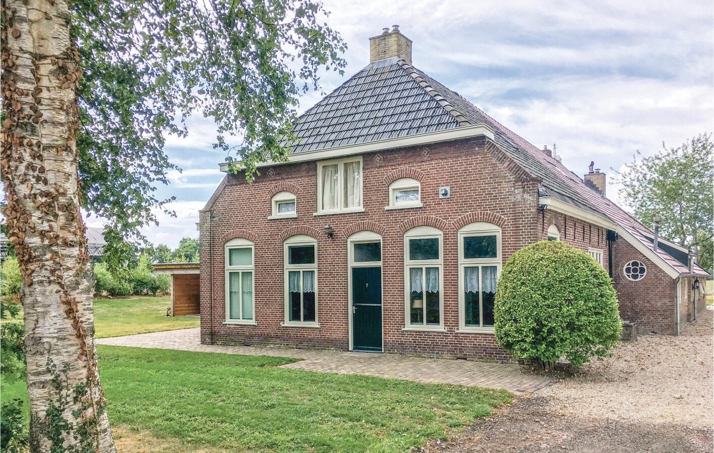 Huis 2 slaapkamers, met open haard