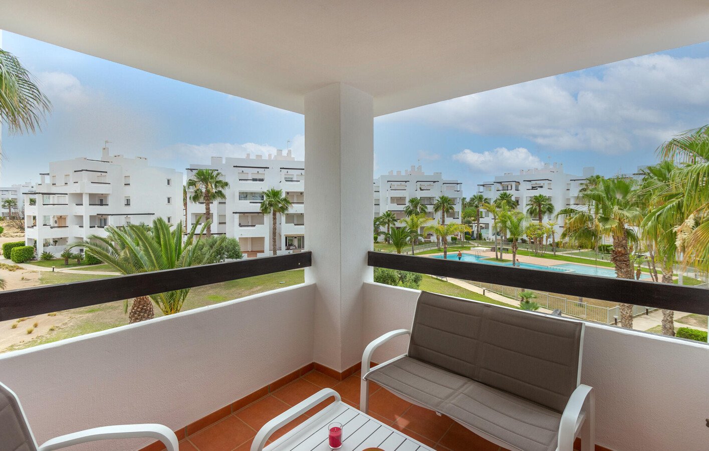 Apartamento 2 habitaciones, con piscina