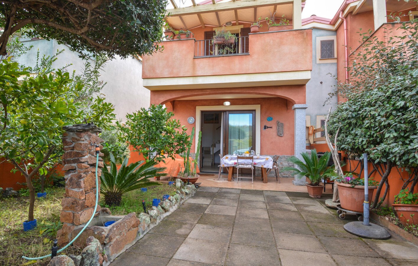 Ferienhaus 1 Schlafzimmer, mit Garten