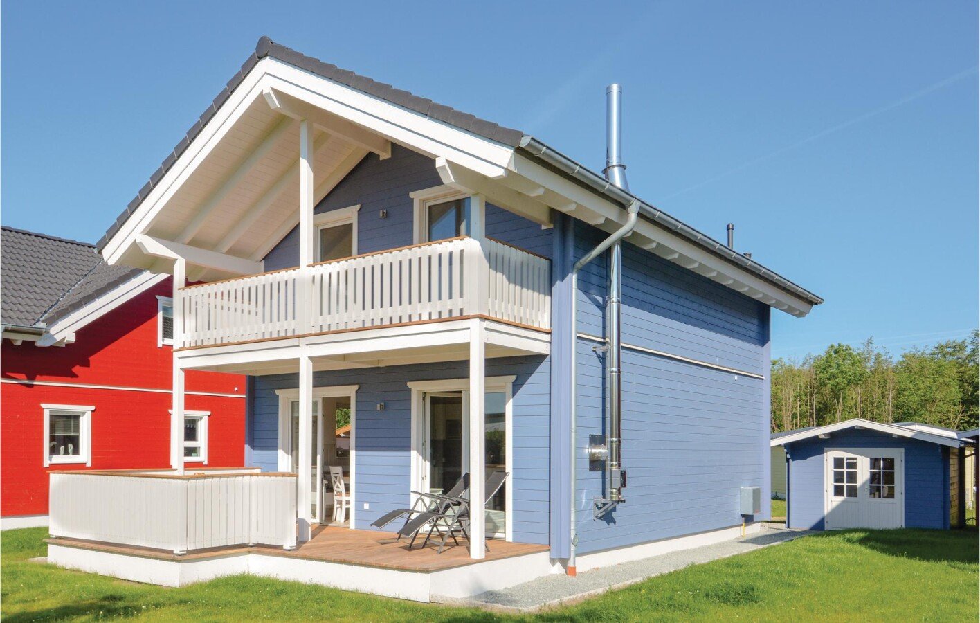 Ferienhaus 3 Schlafzimmer, mit Meerblick