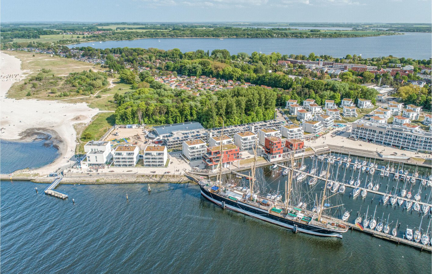 Appartement moderne, 1 chambre, avec vue sur mer