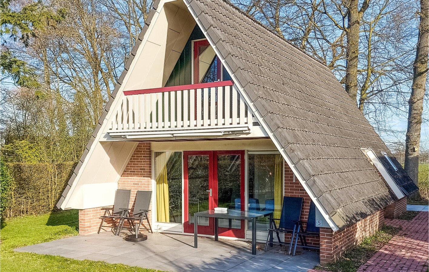 Huis 2 slaapkamers, met tuin