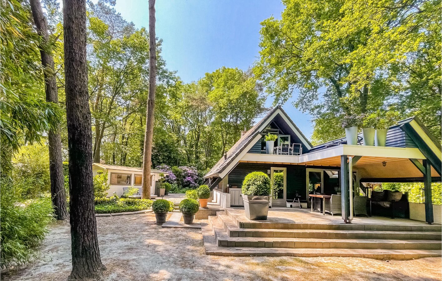 Ferienhaus 1 Schlafzimmer, mit Garten
