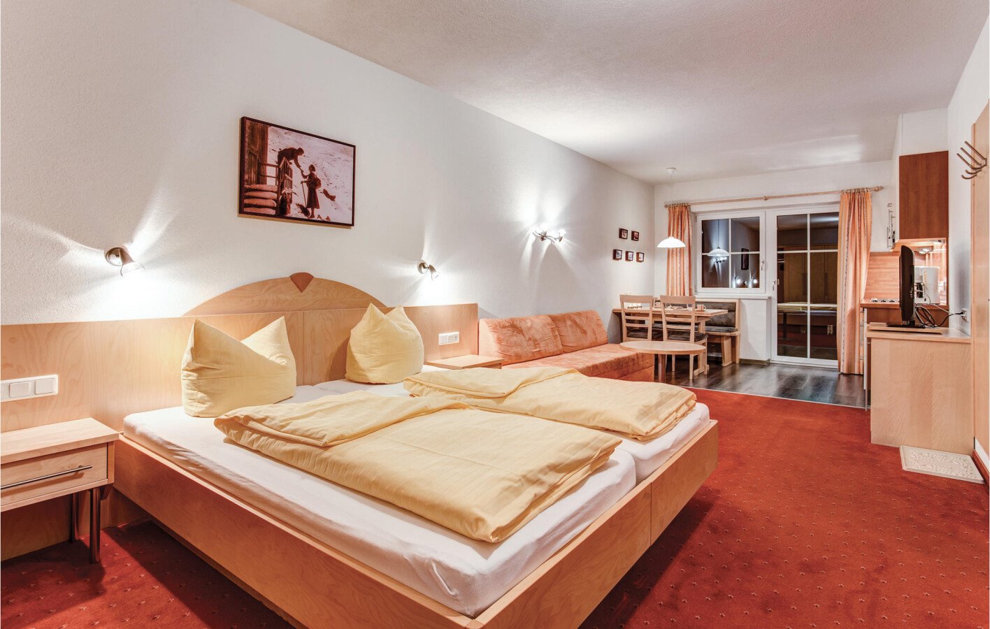 Wohnung 2 Gäste, mit Sauna