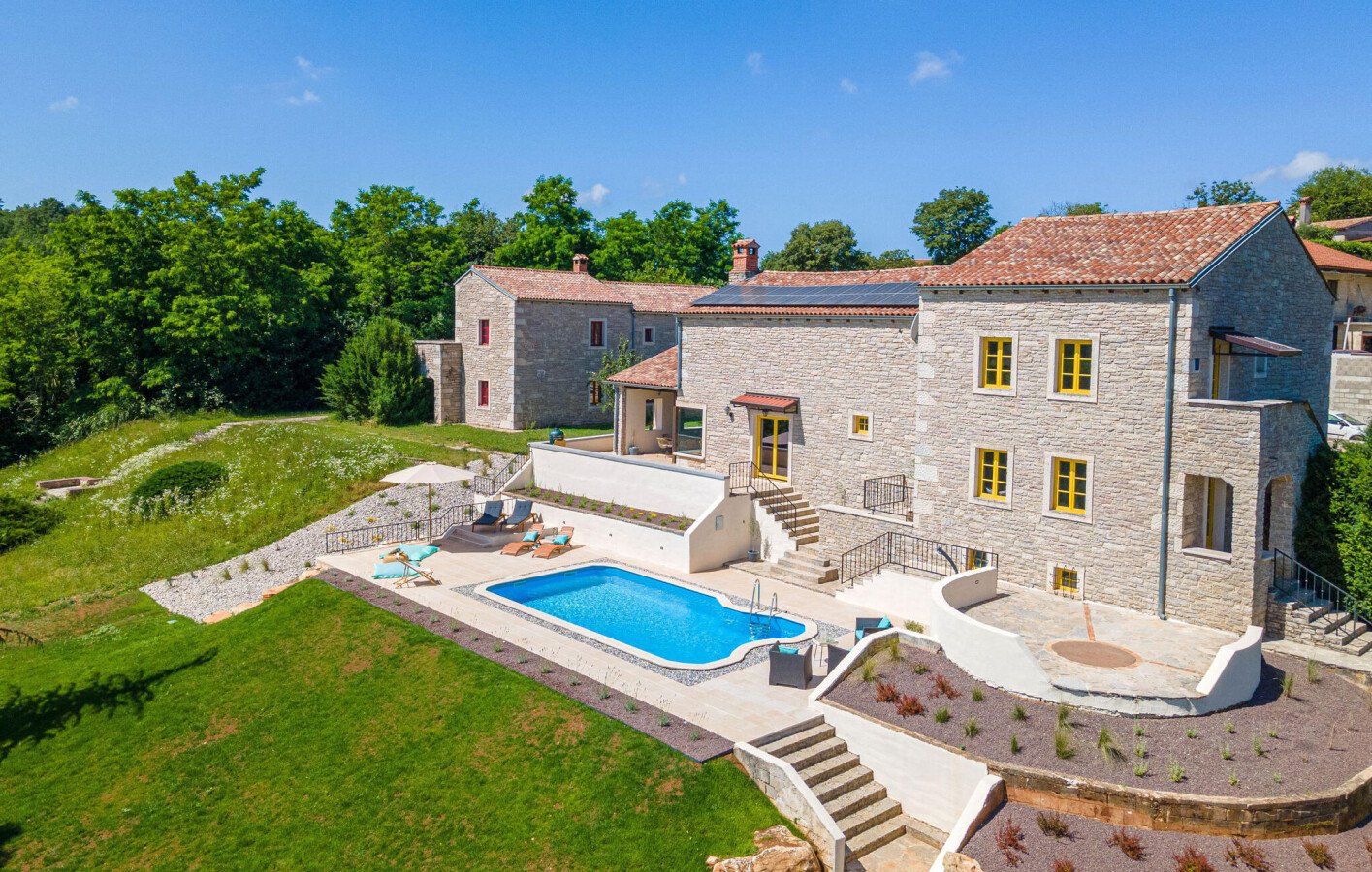 Ferienhaus 3 Schlafzimmer, mit Pool