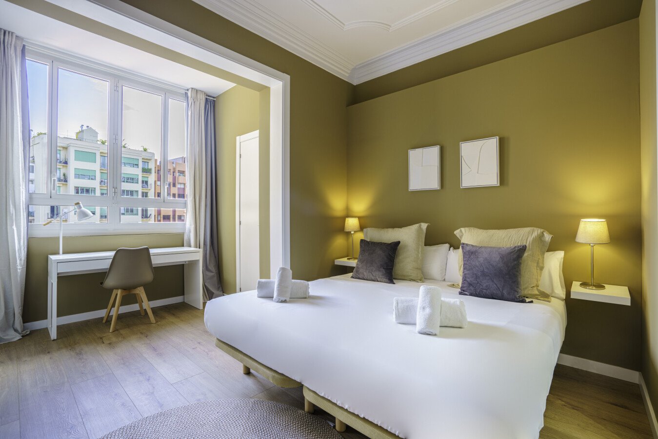 Apartamento 4 habitaciones, con aire acondicionado