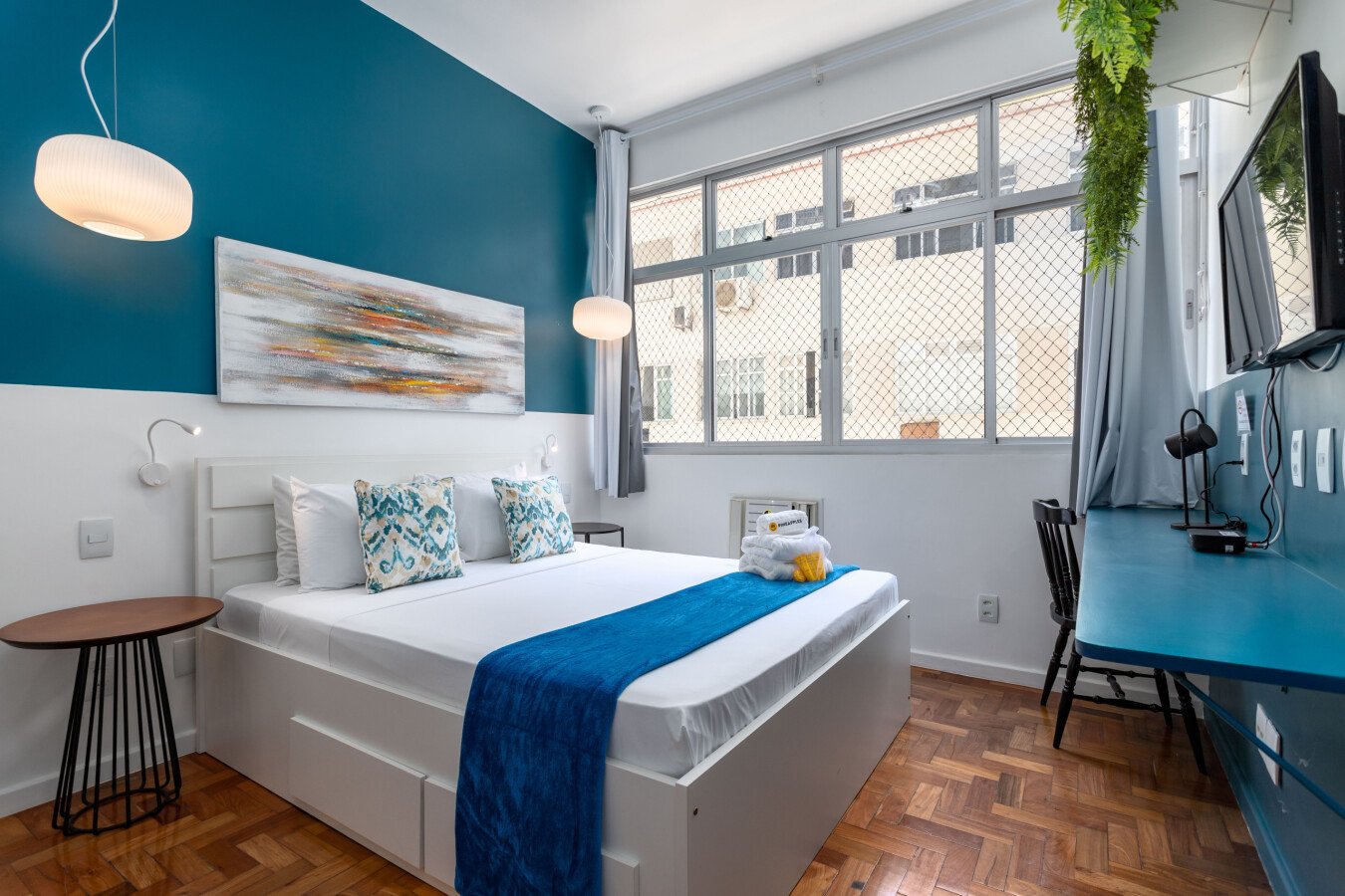 Apartamento 2 quartos, com ar condicionado