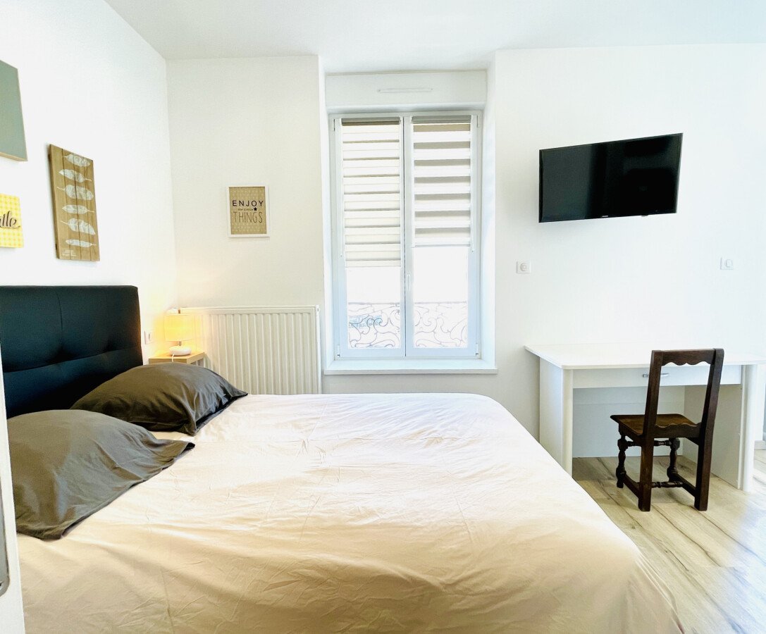 Appartement 1 chambre, avec jardin