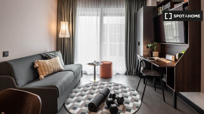 Apartment 1 bedroom, with air conditioning