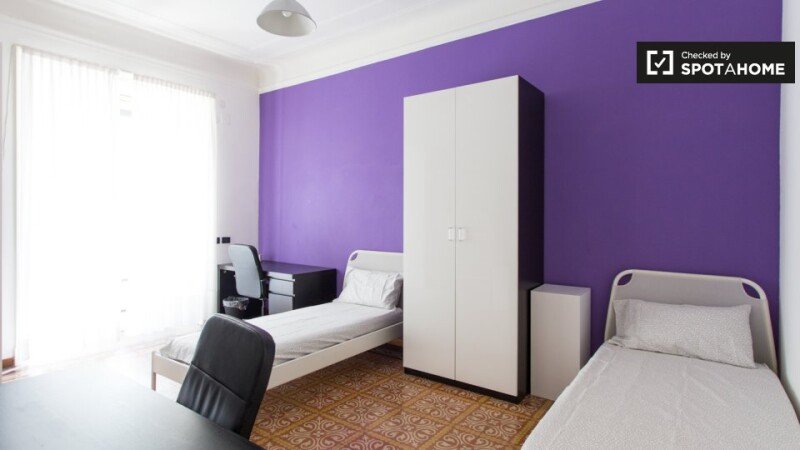 Chambre 14 voyageurs, avec climatisation