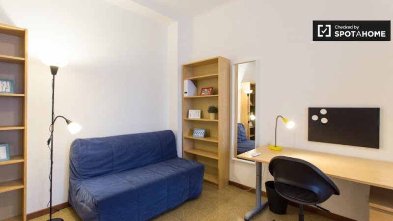 Chambre 8 voyageurs, avec climatisation