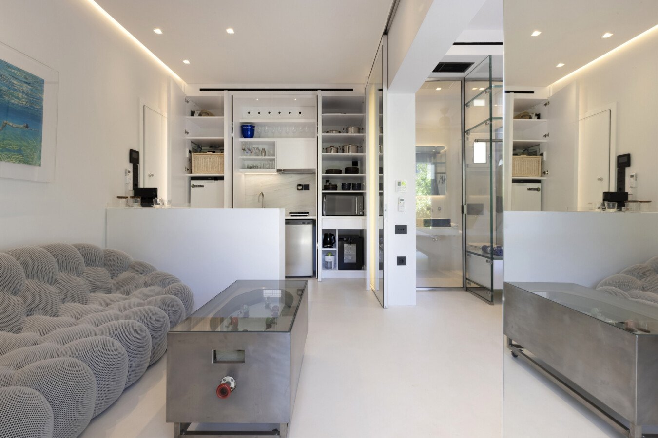 Apartment 1 bedroom, with garden