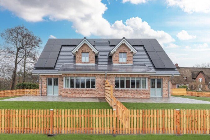 Ferienhaus 3 Schlafzimmer, mit Garten