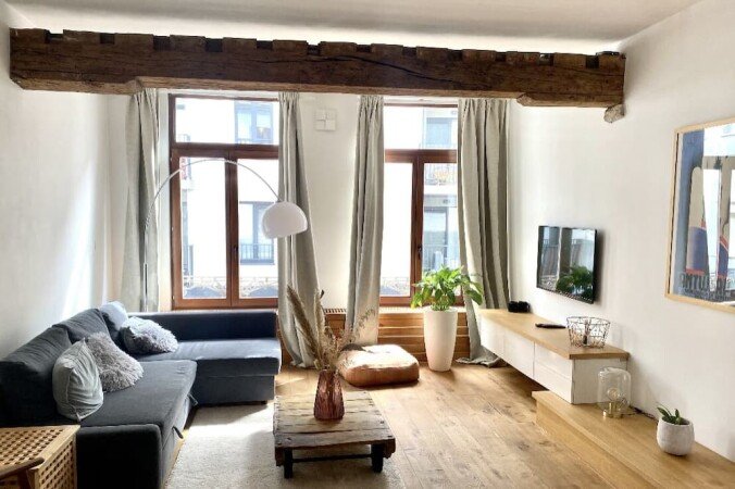 Appartement cozy, 2 chambres, avec jacuzzi