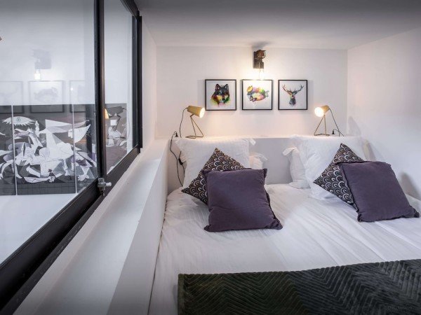 Loft cozy, 2 chambres, avec wifi