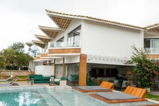 Casa 2 quartos, com ginásio