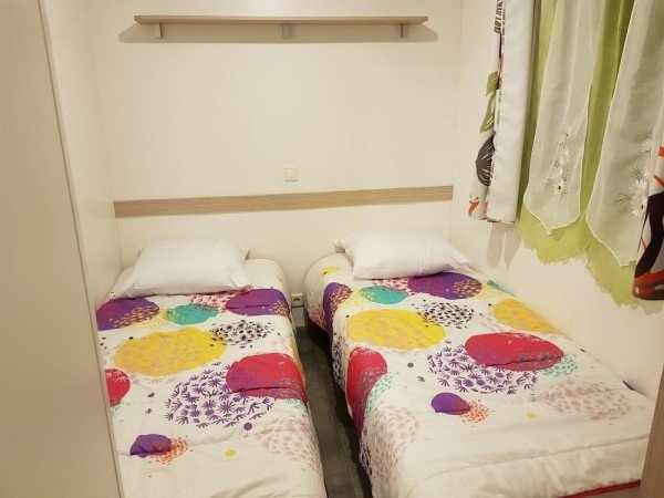 Mobil home 2 chambres, avec jacuzzi