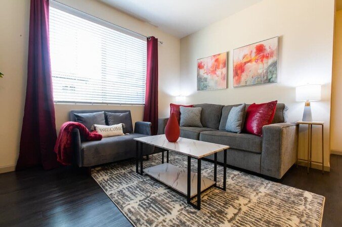 Wohnung 2 Schlafzimmer, mit Whirlpool