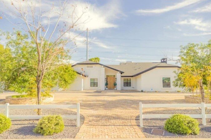 Ferienhaus 4 Schlafzimmer, mit Garten